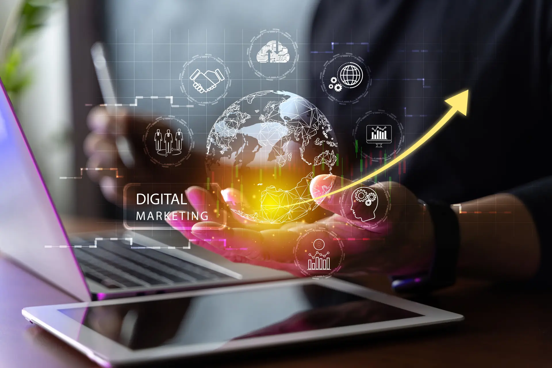 Digital marketing, branding and web development by Lionic Digital, Ahmedabad