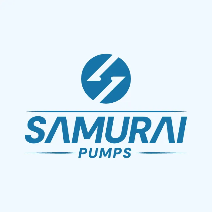 Samurai Pumps logo — logo design by Lionic Digital