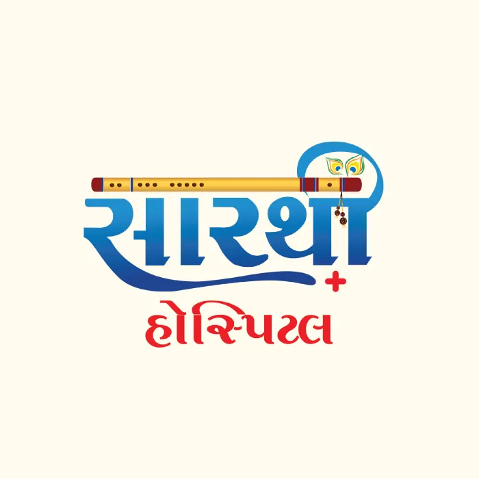 Sarathi Hospital logo — logo design by Lionic Digital