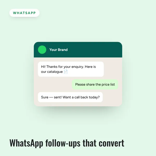 WhatsApp marketing — Marketing by Lionic Digital