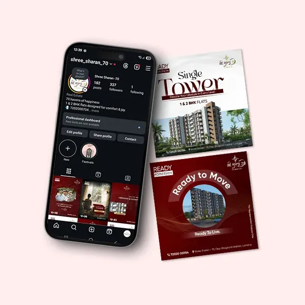 Real estate launch posts — Social media by Lionic Digital