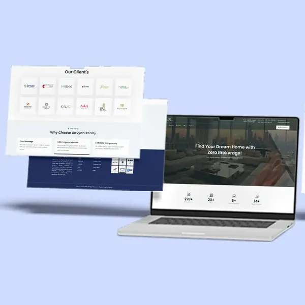 Real estate portal — Website by Lionic Digital